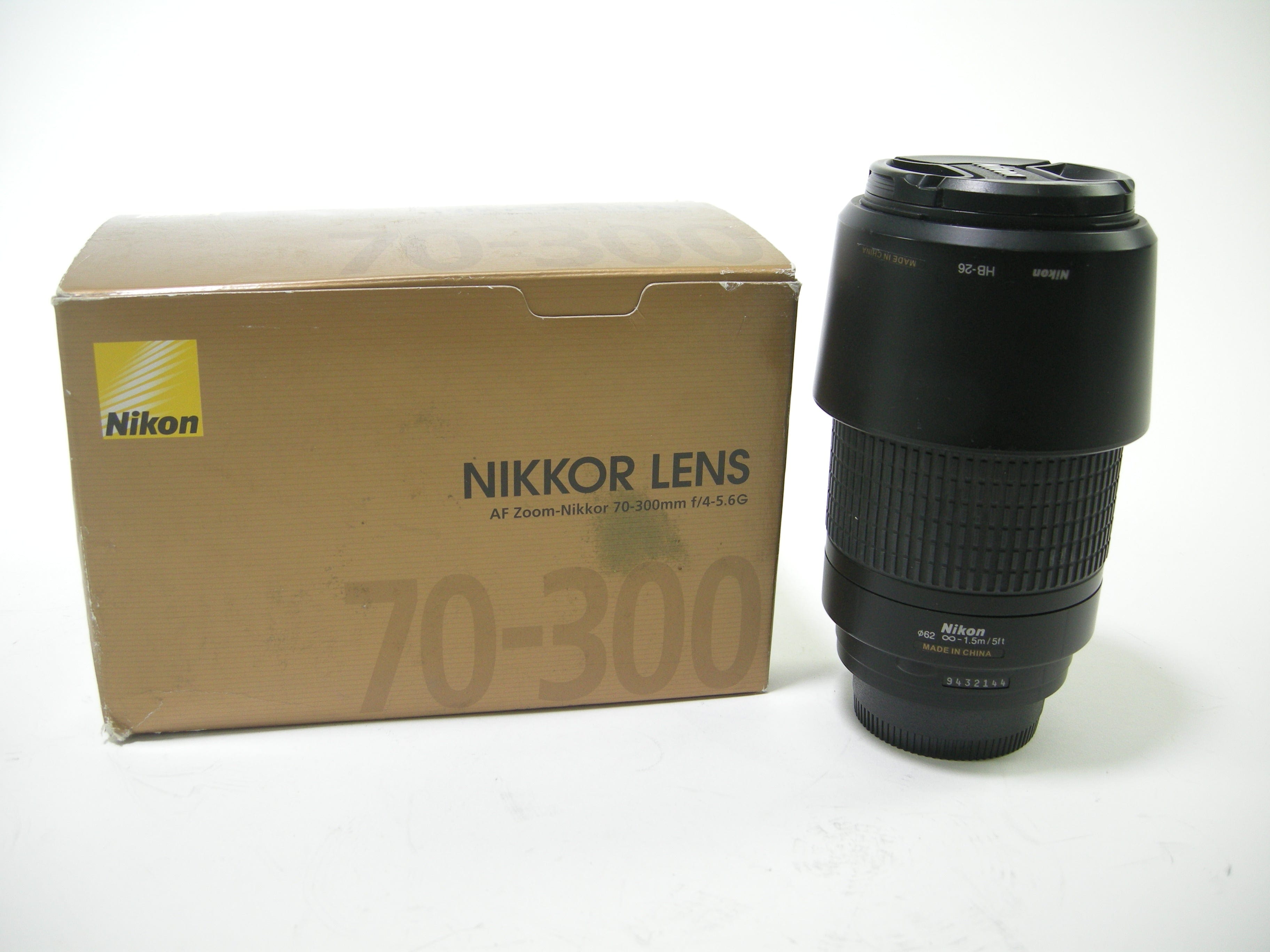 Nikon AF Zoom Nikkor 70-300 f4-5.6G – Camera Exchange