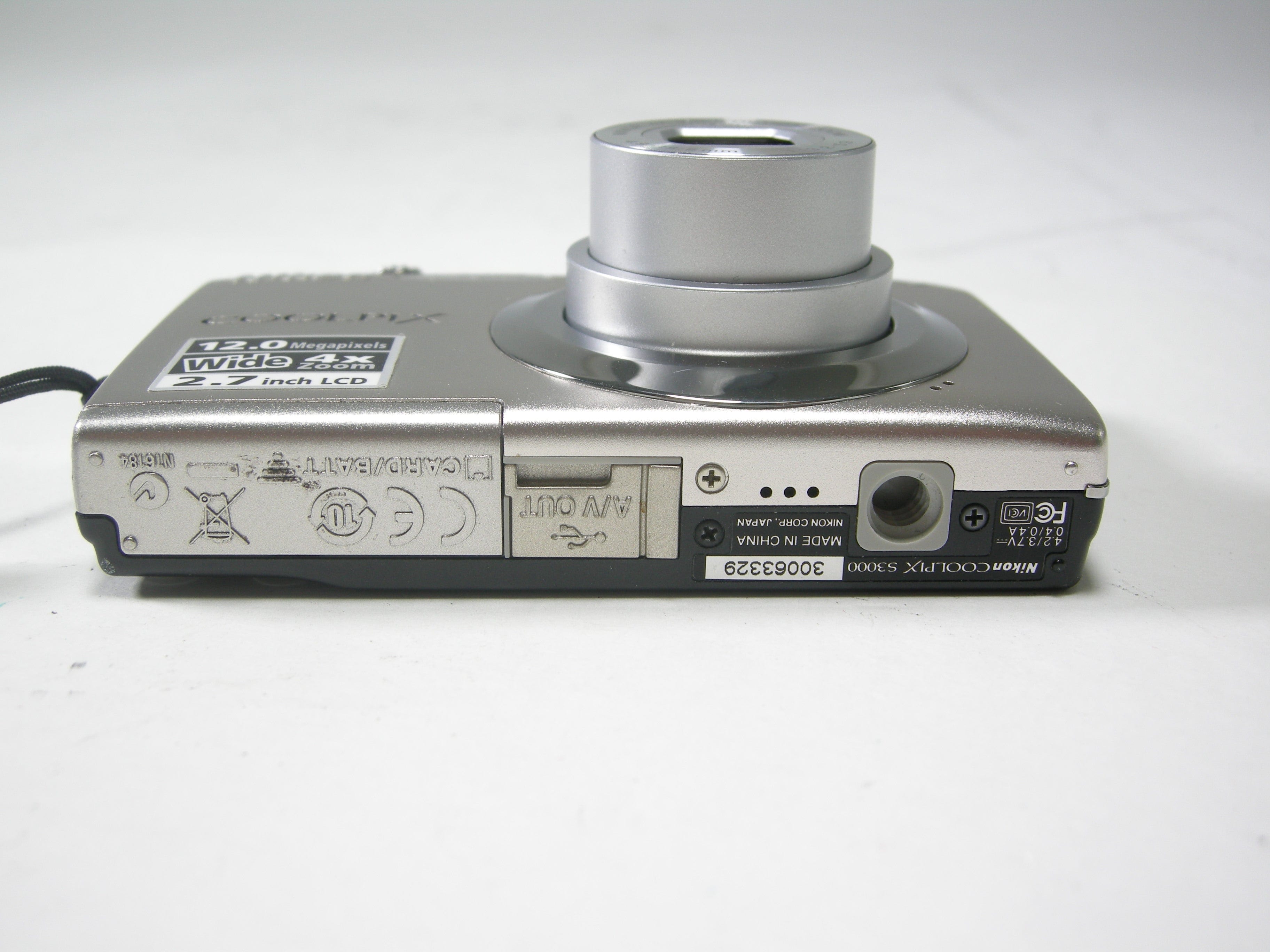 Nikon Coolpix S3000 12.0mp Digital Camera (Silver) – Camera Exchange Nikon Coolpix S3000 12.0mp Digital Camera (Silver) – Camera Exchange