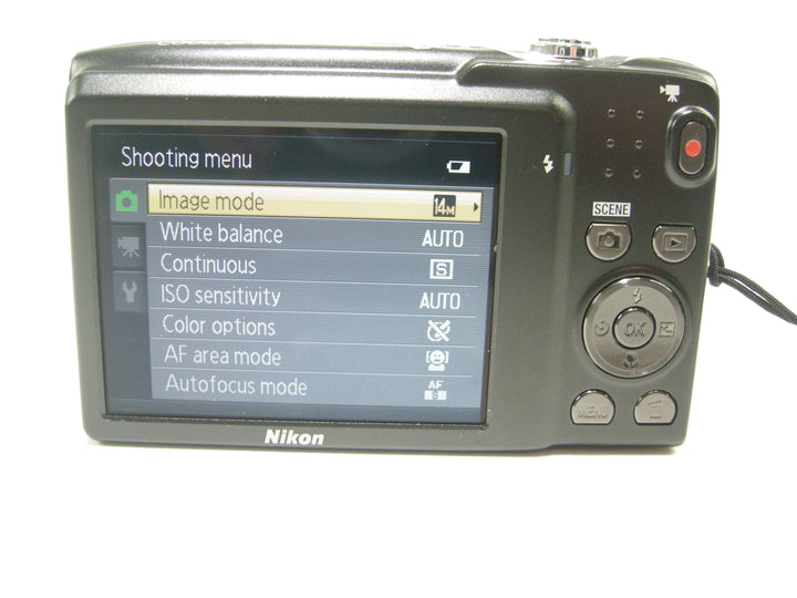 Nikon Coolpix S3100 14.0mp digital camera (Red) Digital Cameras - Digital Point and Shoot Cameras Nikon 32003421