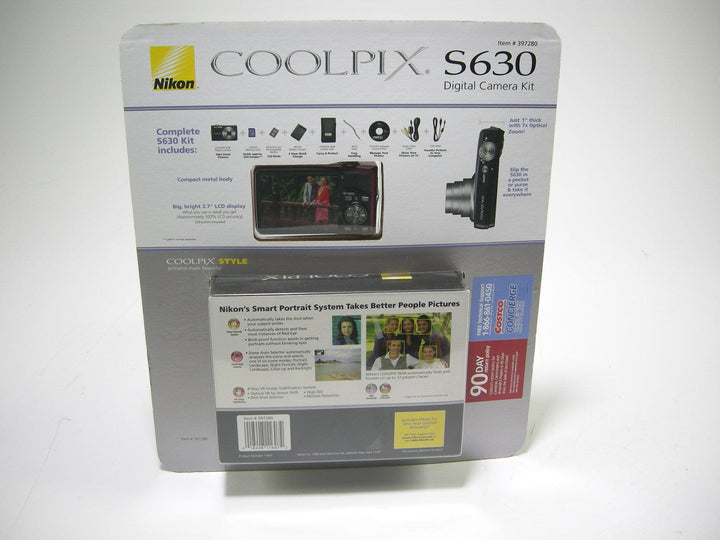 Nikon Coolpix S630 Digital Camera Kit Digital Cameras - Digital Point and Shoot Cameras Nikon 397280