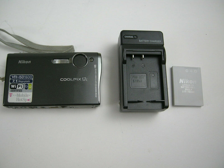 Nikon Coolpix S7c 7.1MP Digital Camera - Grey Digital Cameras - Digital Point and Shoot Cameras Nikon 523102513