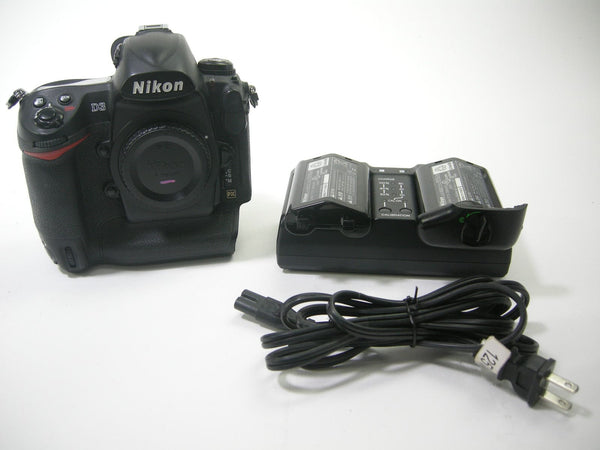 Nikon D3 12.0mp Digital SLR Body Only S/C 107,696 Digital Cameras - Digital SLR Cameras Nikon 2064949