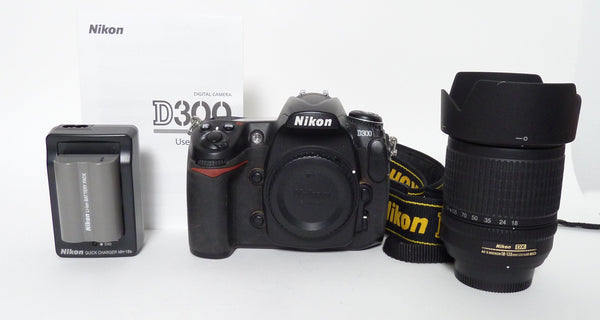 Nikon D300 with 18-135mm Lens  - Shutter Count 78113 Digital Cameras - Digital SLR Cameras Nikon US2754165