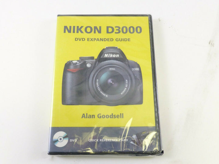 Nikon D3000 DVD Expanded Guide with Alan Goodsell - Brand New! Books and DVD's Nikon AMMDVD18981