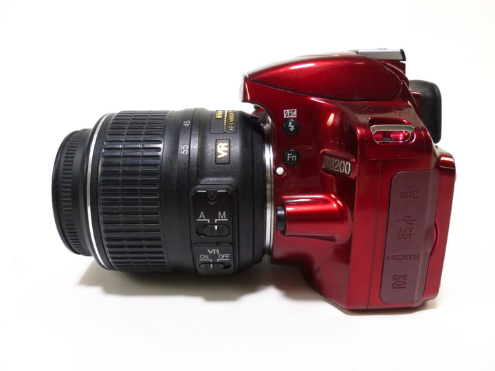 Nikon D3200 Hdmi Camara Nikon Nikon D3200 Red Body Shutter