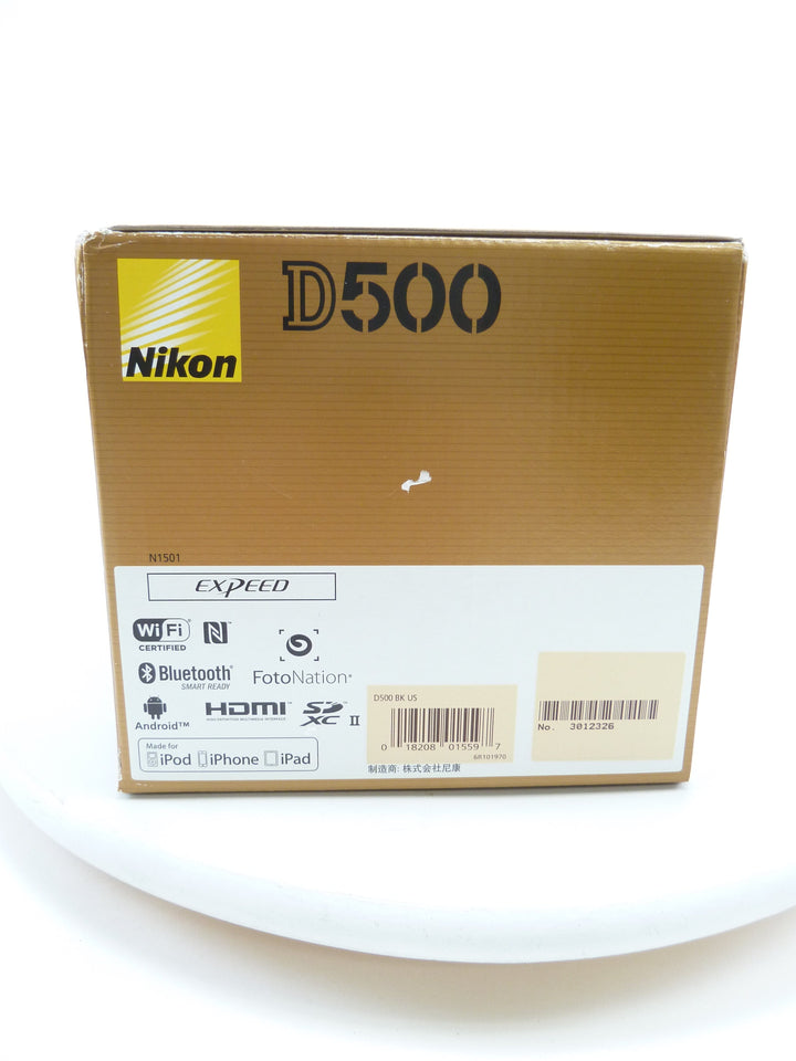 Nikon D500 DSLR Body,  Shutter Count 12,877 and US Model Digital Cameras - Digital SLR Cameras Nikon 2182332