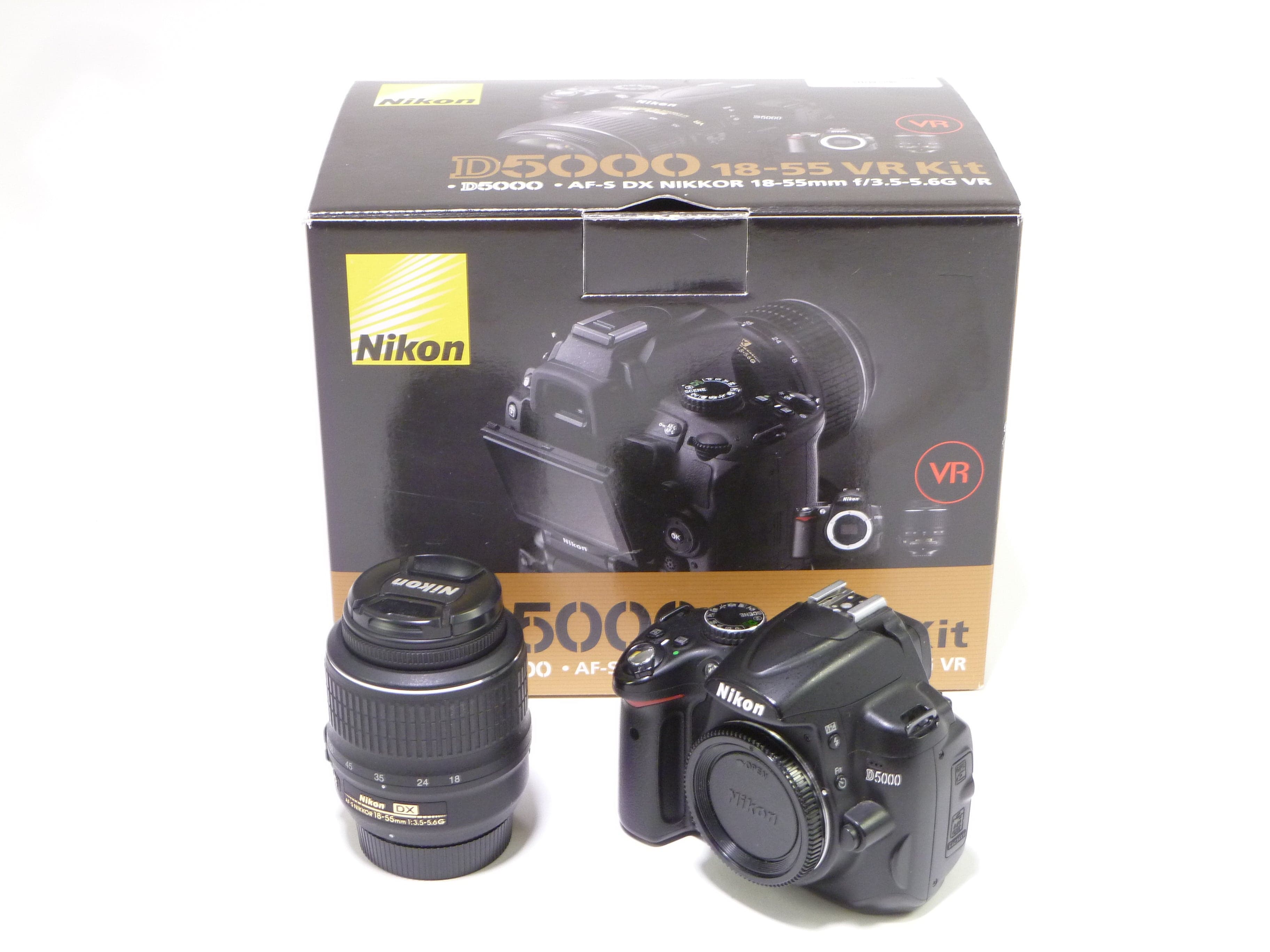 Nikon D5000 18-55mm Camera DX VR SLR f⁄3.5-5.6G Digital AF-S