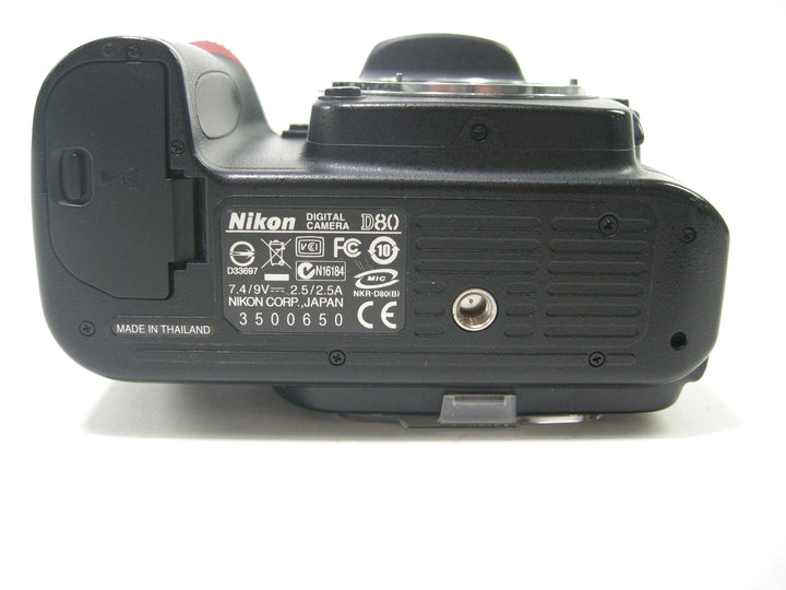 Nikon D80 10.2mp Digital SLR Body only Shutter#11369 Digital Cameras - Digital SLR Cameras Nikon 3500650