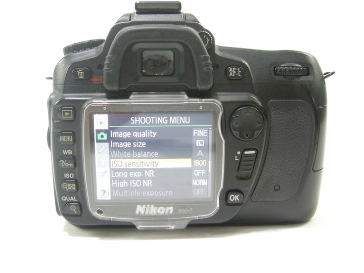 Nikon D80 10.2mp Digital SLR Body only Shutter#11369 Digital Cameras - Digital SLR Cameras Nikon 3500650