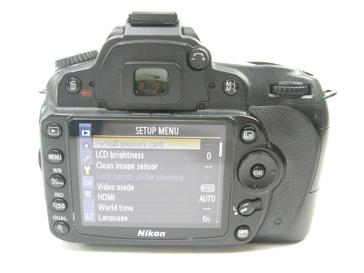Nikon D90 12.3mp Digital SLR Body only Shutter#22637 Digital Cameras - Digital SLR Cameras Nikon 33555791