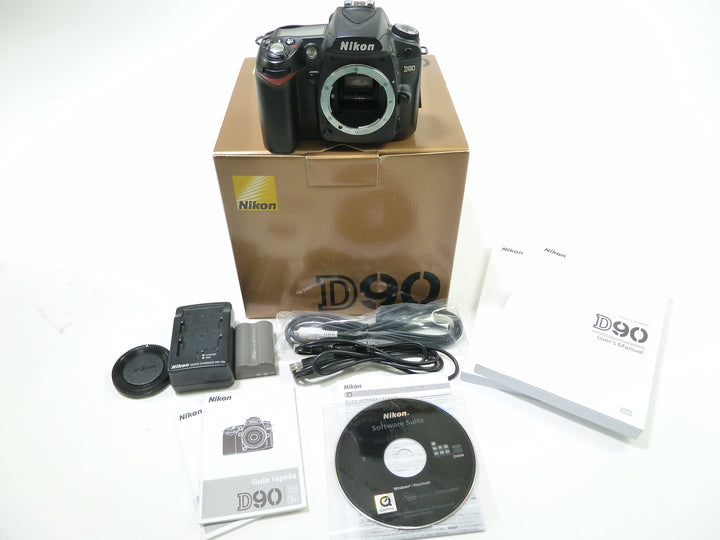 Nikon D90 DSLR Camera Body Shutter Count 15306 – Camera Exchange
