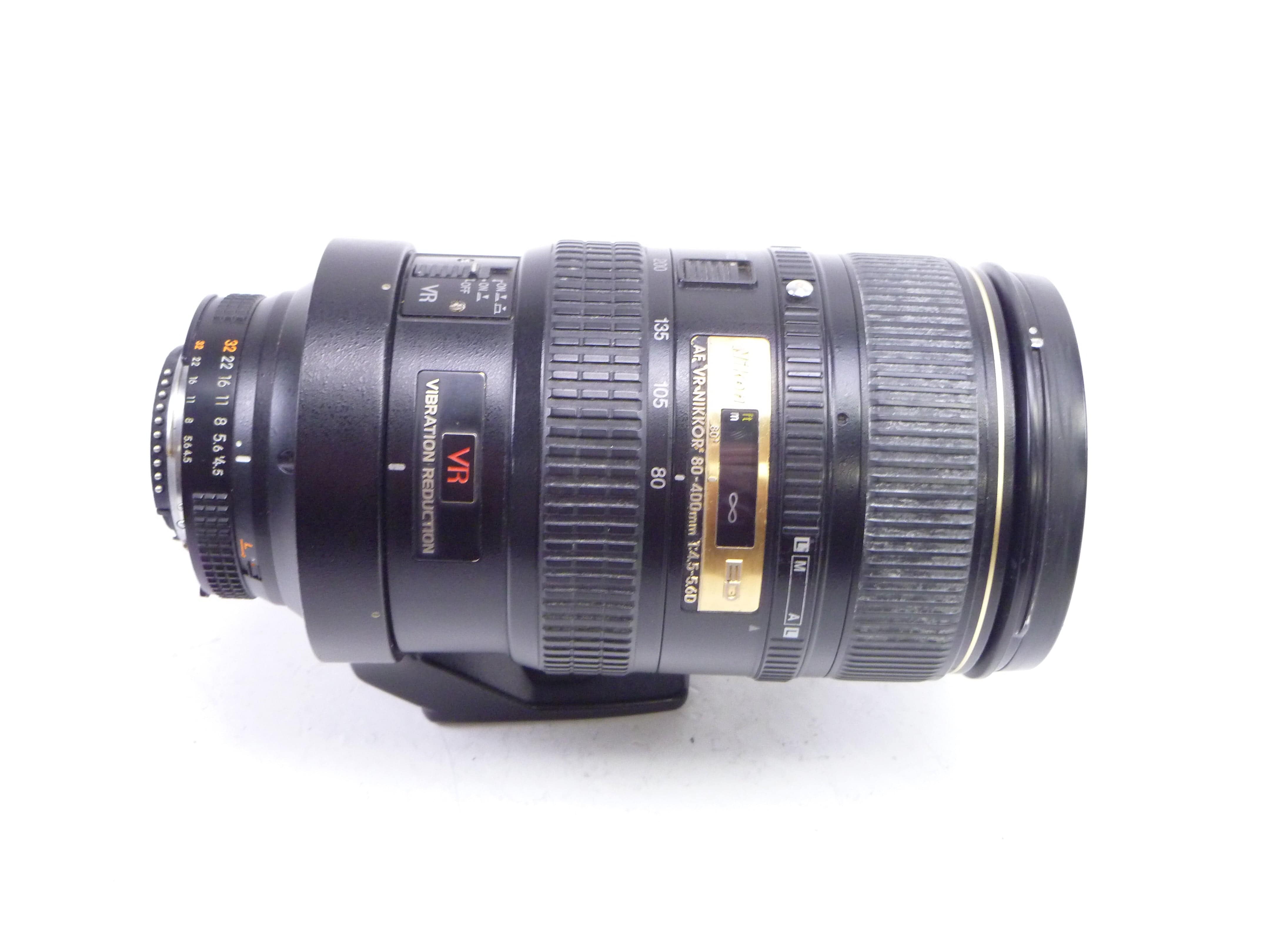 Nikon ED 80-400mm f/4.5-5.6D AF VR Nikkor – Camera Exchange