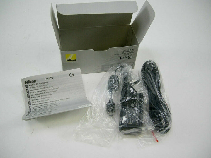 Nikon EH-63 AC Adapter for Coolpix S1,S2,S3 A& - C Adapters Nikon NIK25684