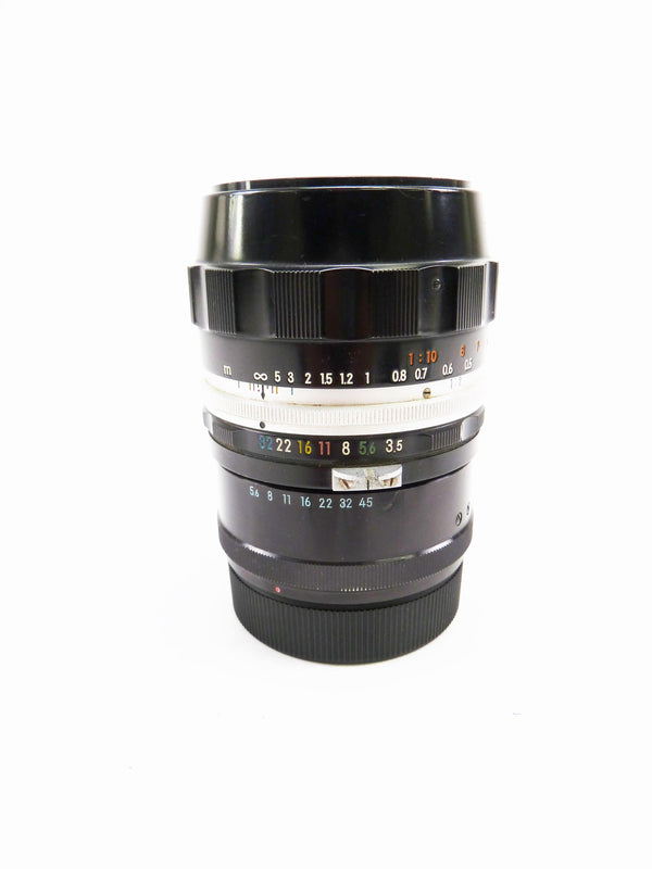 Nikon F 55MM F3.5 Micro Nikkor Non AI with M Adapter Lenses - Small Format - Nikon F Mount Lenses Manual Focus Nikon 10132251