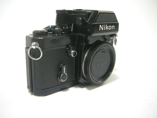 Nikon F2 (Black) 35mm SLR camera w/DP-12 Prism 35mm Film Cameras - 35mm SLR Cameras Nikon 7960231