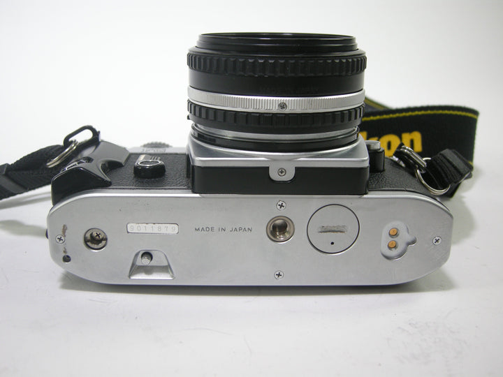 Nikon FG 35mm SLR camera w/50mm f1.8 Series E lens 35mm Film Cameras - 35mm SLR Cameras - 35mm SLR Student Cameras Nikon 9011879