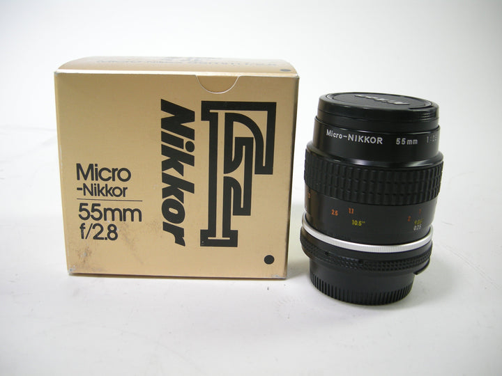 Nikon Micro-Nikkor 55mm f2.8 lens Lenses - Small Format - Nikon F Mount Lenses Manual Focus Nikon 457723