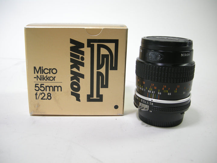 Nikon Micro-Nikkor 55mm f2.8 lens Lenses - Small Format - Nikon F Mount Lenses Manual Focus Nikon 457723