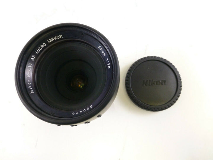 Nikon Micro Nikkor R-UW 50mm F2.8 Lens with Caps Underwater Equipment Nikon 300476