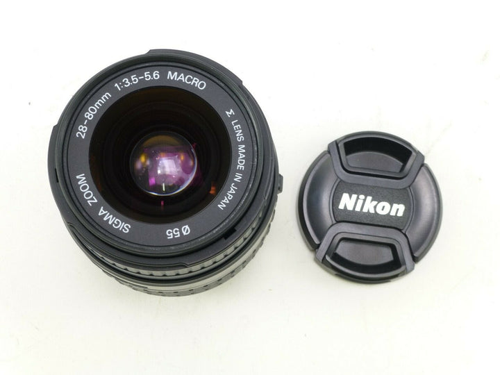 Nikon N60 Camera with a Sigma 28-80mm Lens 35mm Film Cameras - 35mm SLR Cameras Nikon 2625417