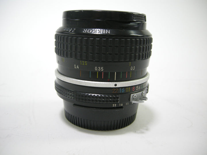 Nikon Nikkor 28mm f2.8 Lenses - Small Format - Nikon F Mount Lenses Manual Focus Nikon 486233