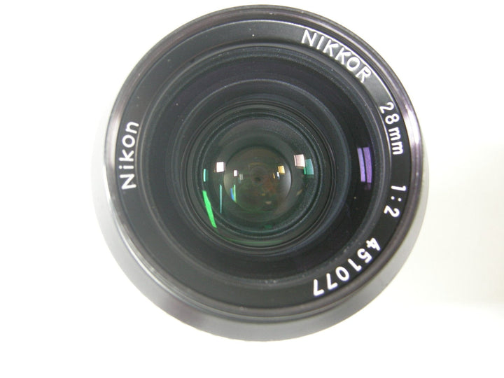 Nikon Nikkor 28mm f2 Ai Lenses Small Format - Nikon F Mount Lenses Manual Focus Nikon 451077