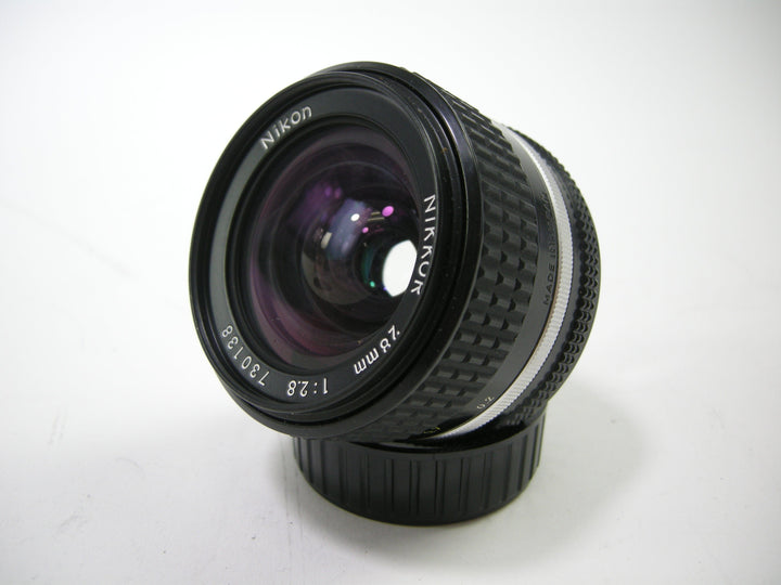 Nikon Nikkor F 28mm f2.8 lens Lenses - Small Format - Nikon F Mount Lenses Manual Focus Nikon 730138