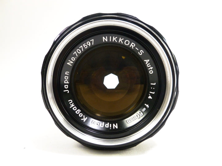 Nikon Nippon Kogaku 50mm f/1.4 Nikkor-S Auto Non-AI Lens Lenses - Small Format - Nikon F Mount Lenses Manual Focus Nikon 707597
