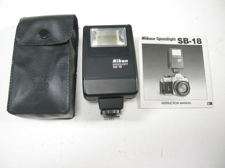 Nikon Speedlight SB-18 Shoe Mount Flash Flash Units and Accessories - Shoe Mount Flash Units Nikon 8091665