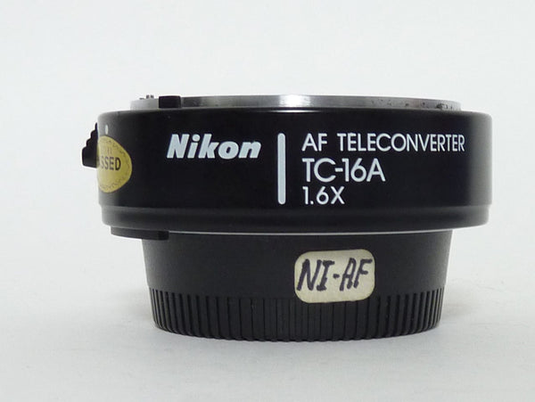 Nikon TC-16A 1.6X AF Tele Converter Lens Adapters and Extenders Nikon 240498