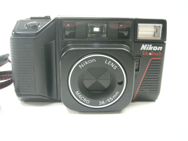 Nikon Tele-Touch Macro 35mm Film camera w/38/65mm lens 35mm Film Cameras - 35mm Point and Shoot Cameras Nikon 2064215