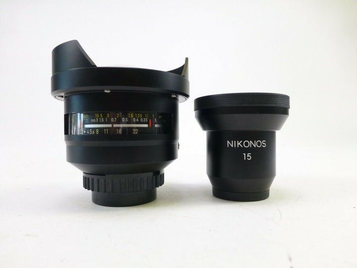 Nikon UW-Nikkor 15mm F/2.8 Lens with Nikonos 15 Viewfinder Underwater Equipment Nikon 216630
