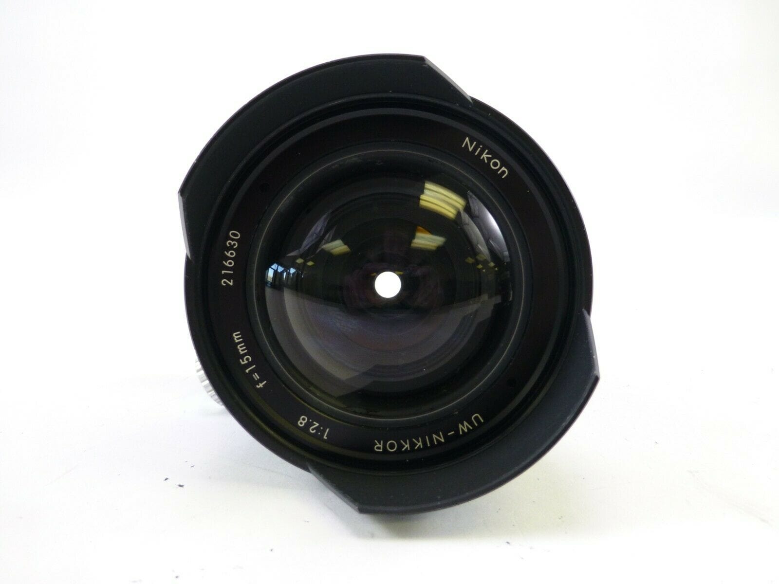 Nikon UW-Nikkor 15mm F/2.8 Lens with Nikonos 15 Viewfinder