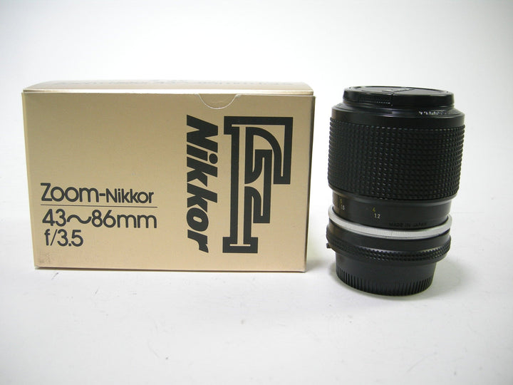 Nikon Zoom Nikkor 43-86mm f3.5 Ai lens Lenses - Small Format - Nikon F Mount Lenses Manual Focus Nikon 1009964