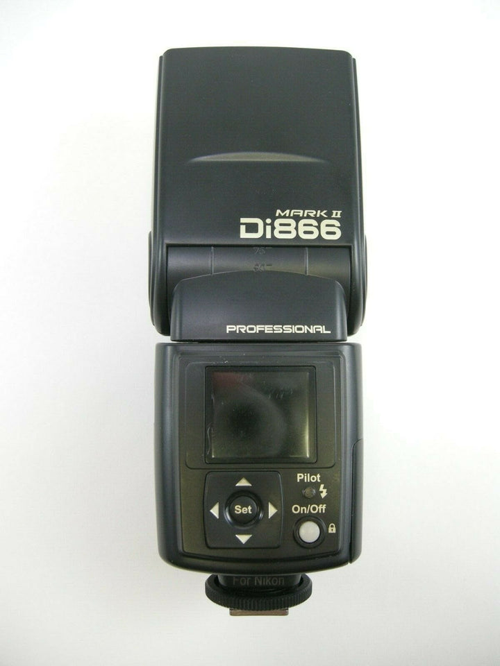Nissin Speedlite Di866 Mark II Shoe Mount Flash for Nikon Flash Units and Accessories - Shoe Mount Flash Units Nissin 34150706182
