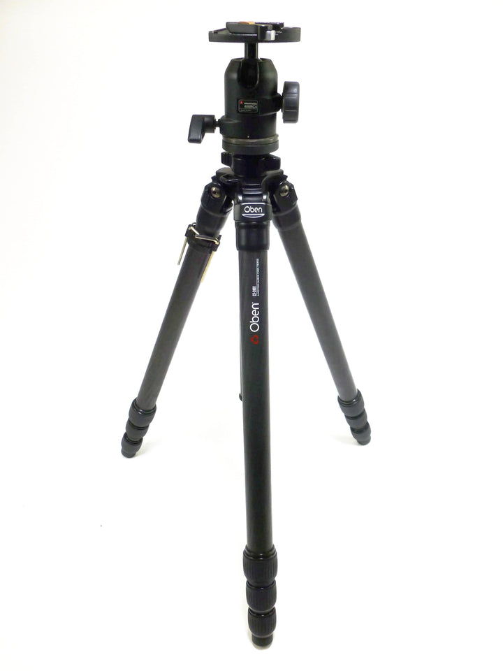 Oben CT-2491 4-Section Carbon Fiber Tripod with Manfrotto 488RC4 Ballhead Tripods, Monopods, Heads and Accessories Oben CT2491488RC4