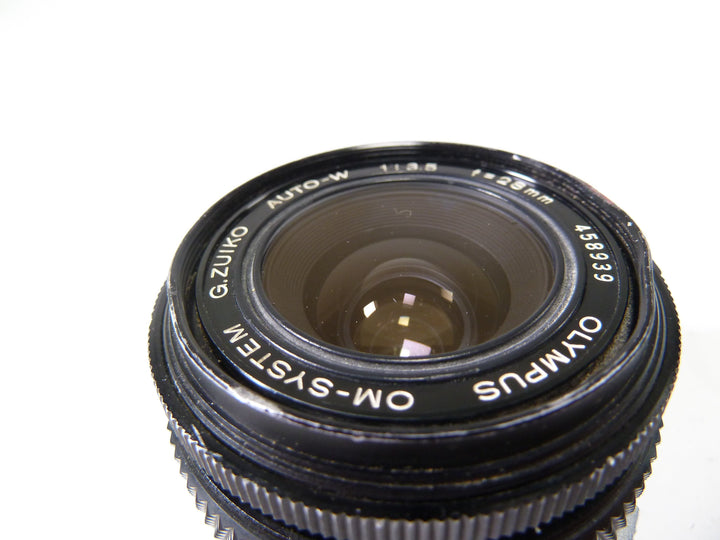 Olympus 28mm f/3.5 G Zuiko Auto-W OM Mount Lenses Small Format - Olympus OM MF Mount Lenses Olympus 458939