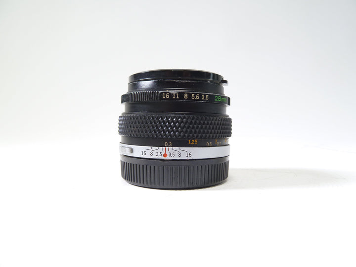 Olympus 28mm f/3.5 G Zuiko Auto-W OM Mount Lenses Small Format - Olympus OM MF Mount Lenses Olympus 458939