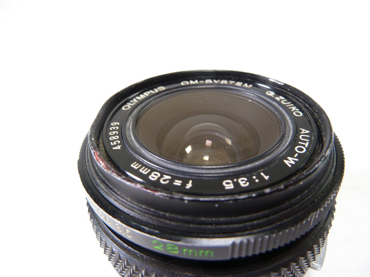 Olympus 28mm f/3.5 G Zuiko Auto-W OM Mount Lenses Small Format - Olympus OM MF Mount Lenses Olympus 458939