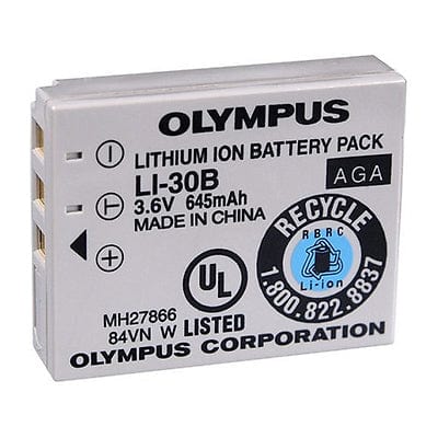 Olympus LI-30B Battery Batteries - Digital Camera Batteries Olympus OLY200482