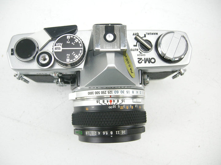 Olympus OM-2 with 50mm F1.8 Lens 35mm Film Cameras - 35mm SLR Cameras Olympus 584716