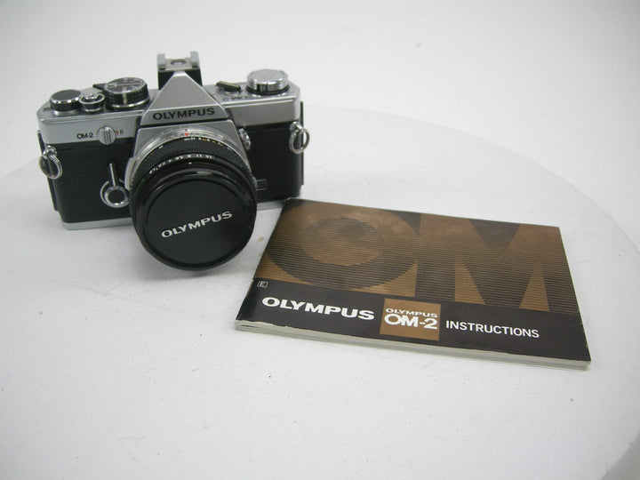 Olympus OM-2 with 50mm F1.8 Lens 35mm Film Cameras - 35mm SLR Cameras Olympus 584716