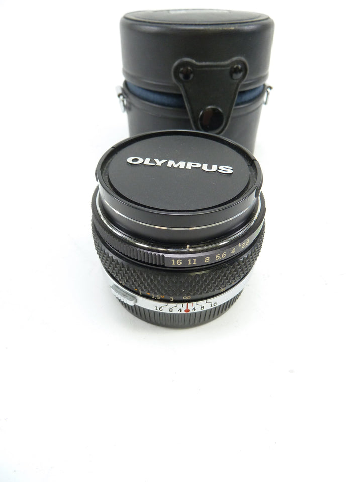 Olympus OM 35MM F2.8 Wide Angle Lens with case Lenses - Small Format - Olympus OM MF Mount Lenses Olympus 11082252