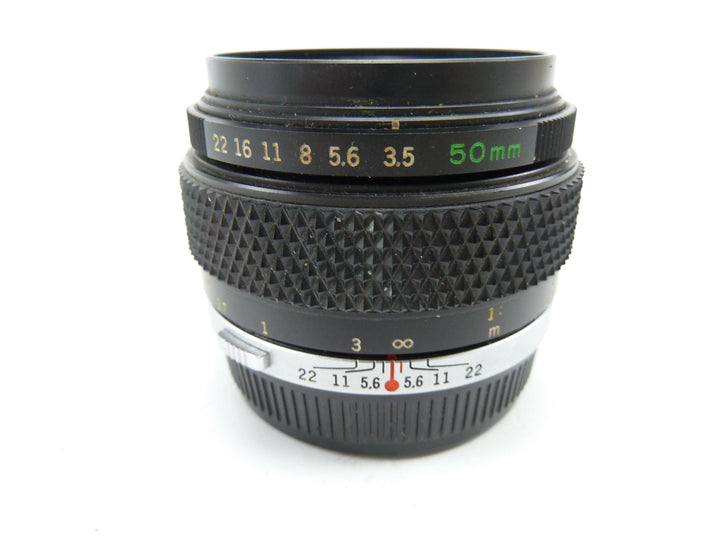 Olympus OM 50MM F3.5 Macro Lens Lenses - Small Format - Olympus OM MF Mount Lenses Olympus 722250