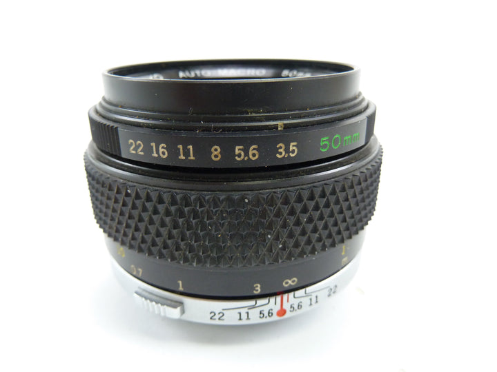 Olympus OM 50MM F3.5 Macro Lens Lenses - Small Format - Olympus OM MF Mount Lenses Olympus 722250