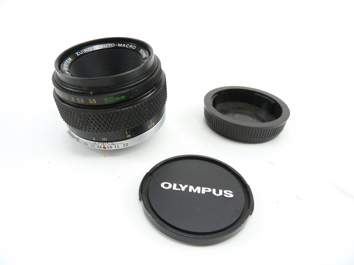 Olympus OM 50MM F3.5 Macro Lens Lenses - Small Format - Olympus OM MF Mount Lenses Olympus 722250