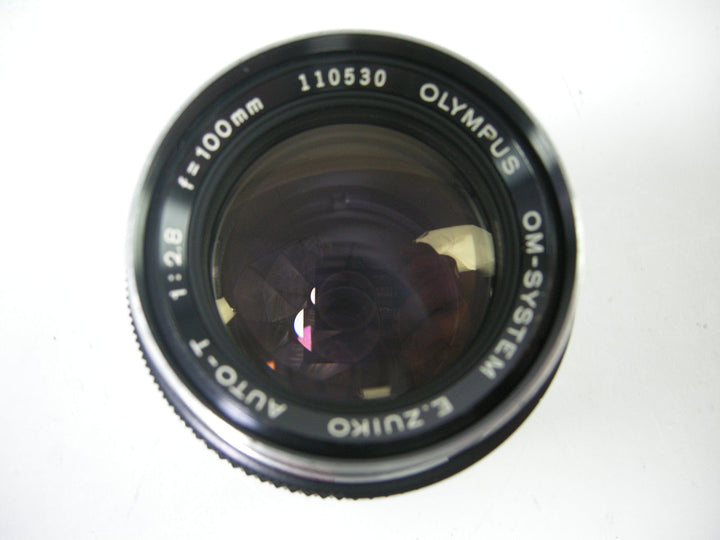 Olympus OM-System E.Zuiko Auto-T 100mm f2.8 lens Lenses - Small Format - Olympus OM MF Mount Lenses Olympus 110530