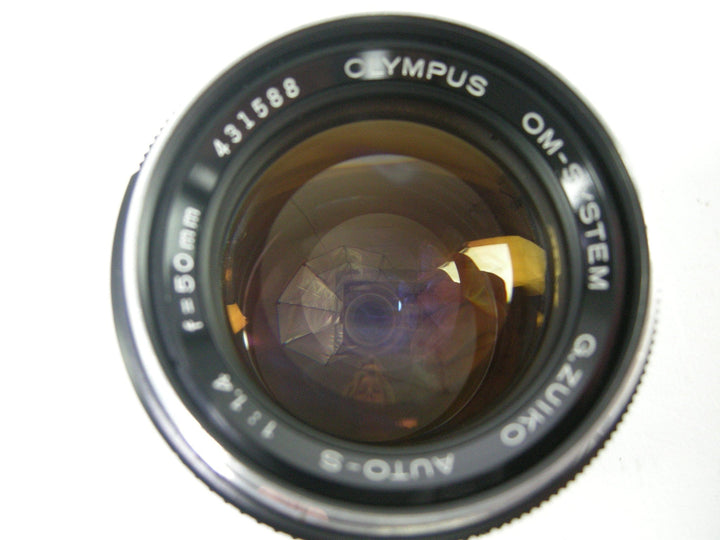 Olympus OM-System G.Zuiko Auto-S 50mm f1.4 lens Lenses - Small Format - Olympus OM MF Mount Lenses Olympus 431588