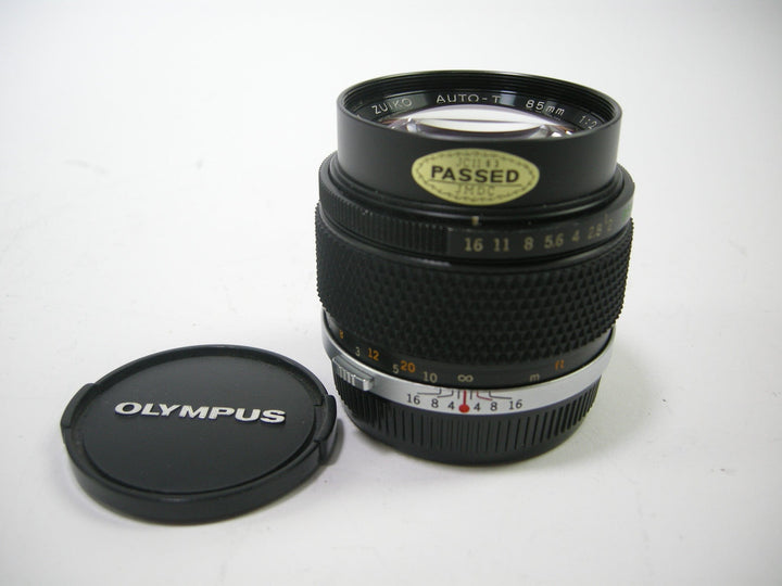 Olympus OM-System Zuiko Auto-T 85mm f2 Lenses - Small Format - Olympus OM MF Mount Lenses Olympus 214090