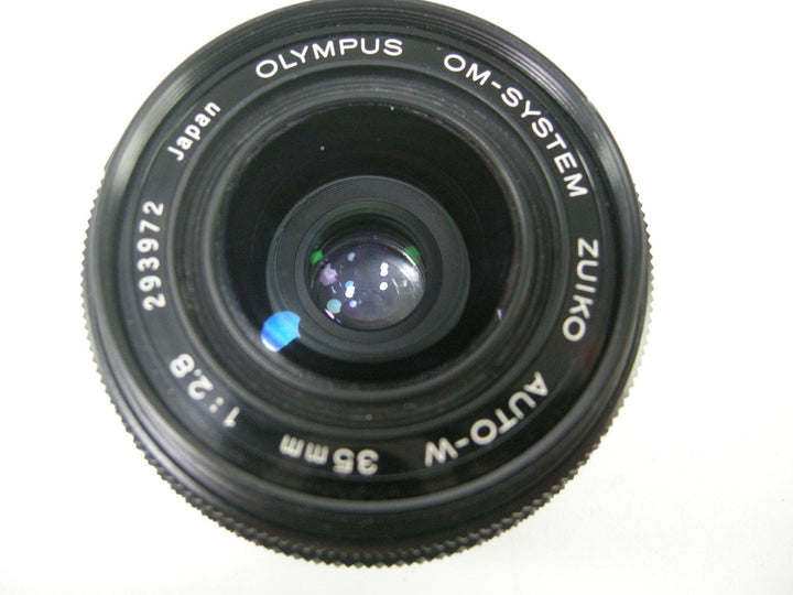 Olympus OM-System Zuiko Auto-W 35mm F2.8 Lenses - Small Format - Olympus OM MF Mount Lenses Olympus 293972